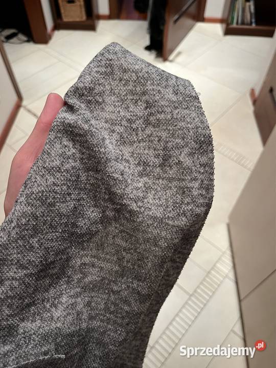 Sweter Cardigan szary M szary/srebrny Swetry i golfy mazowieckie Warszawa
