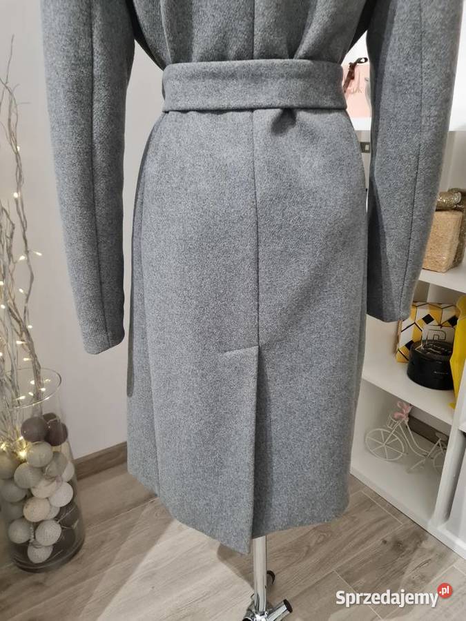 Płaszcz Orsay z wełną Bez wzoru Gliwice