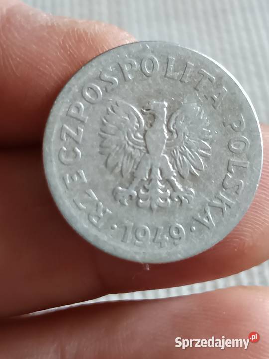 Sprzedam monete 50 gr 1949 r jjjj Chełm
