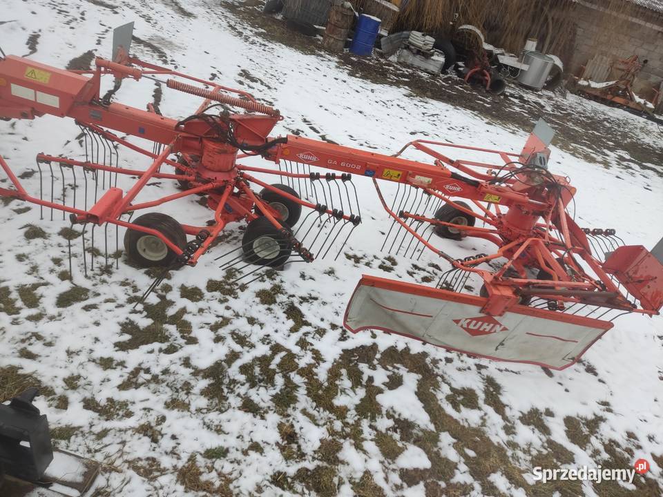 Zgrabiarka dwukaruzelowa kuhn GA6002 łódzkie Rudlice