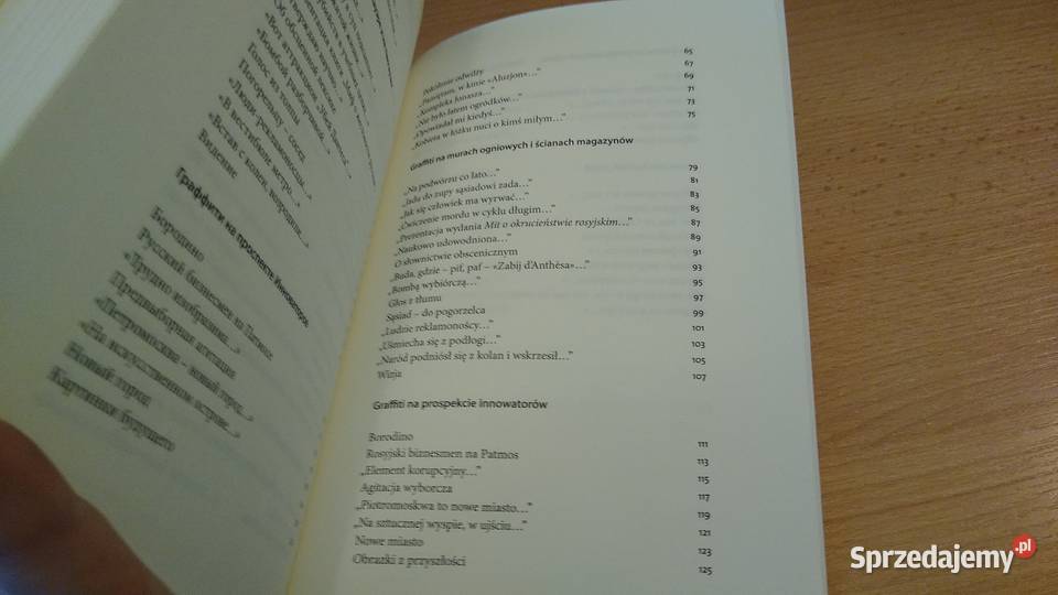 Graffiti Siergiej Stratanowski Gdańsk sprzedam