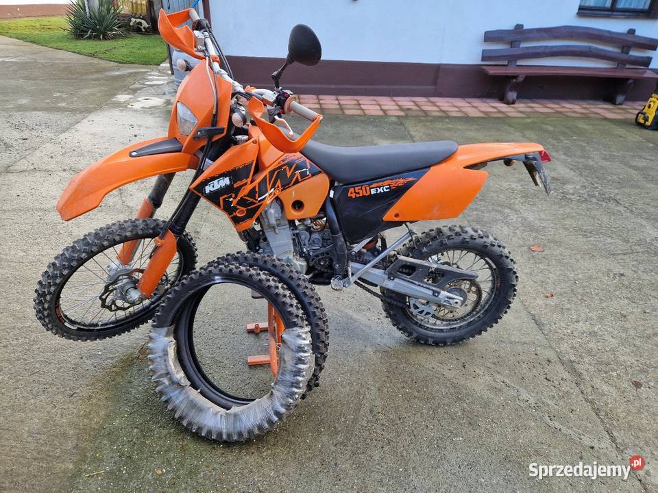 Ktm exc 450 zarejestrowany 450cm3 KTM