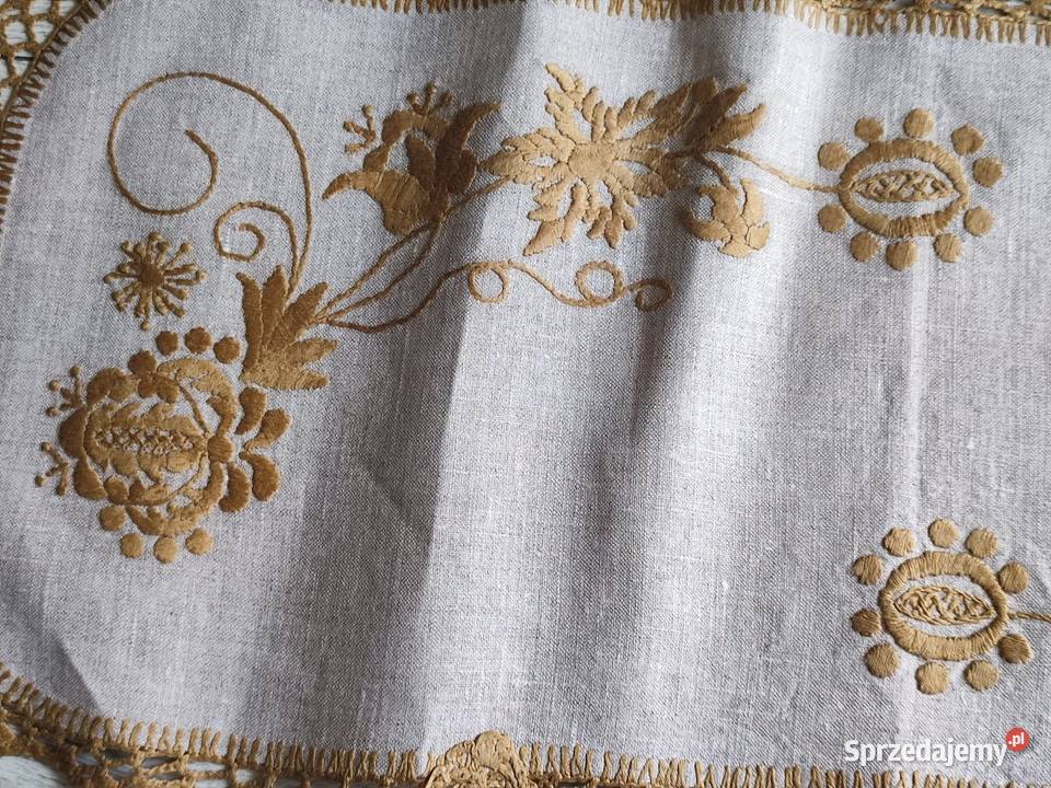 Serwetki haftowane rekodzielo śląskie Częstochowa