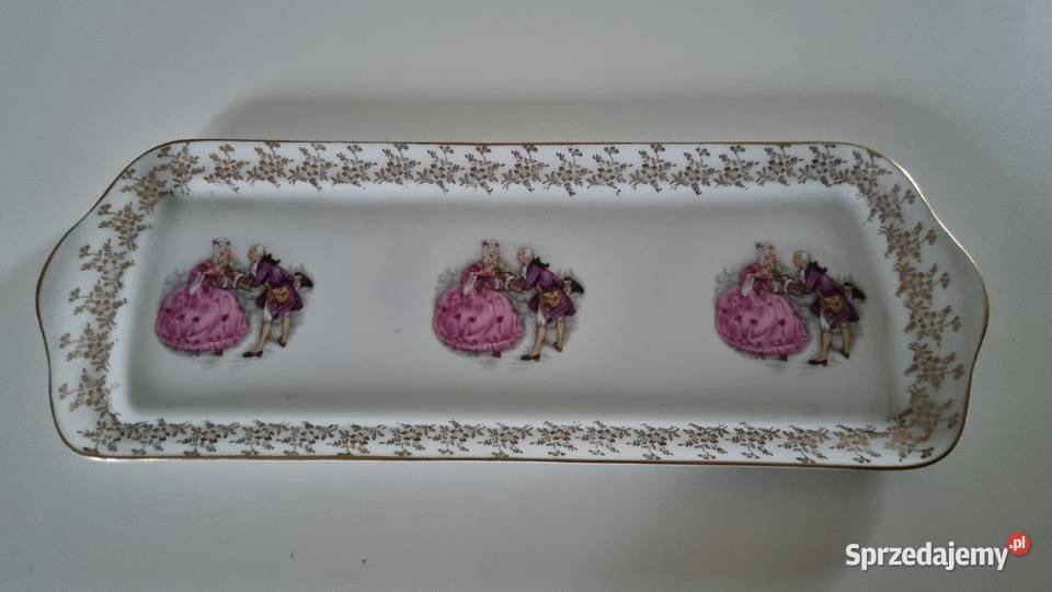 Półmisek Porcelanowy Porcelana Francuska Digoin Ceramika i szkło Wola Podłężna