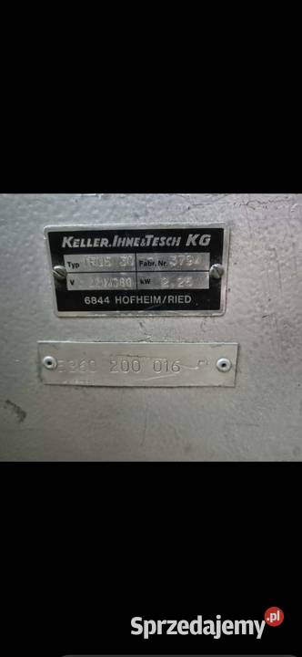 Suszarka Keller IHNETESCh Pozostałe Pniewy