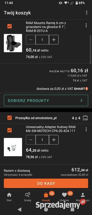 Uchwyt na telefon Quad Lock ładowarka indukcyjna Uchwyty motocyklowe Katowice
