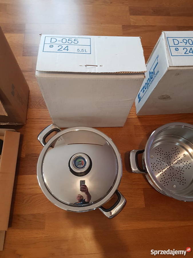 Garnki zepter Nowe AGD drobne śląskie Ustroń