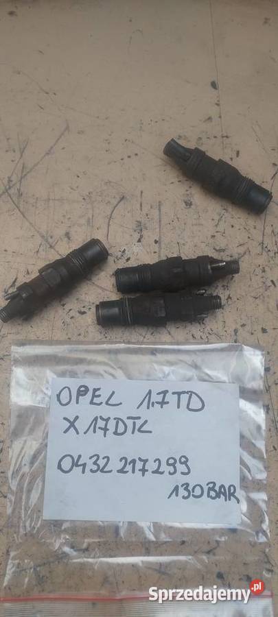Opel astra F corsa B 17DTI wtrysk 0432217299 świętokrzyskie Kielce
