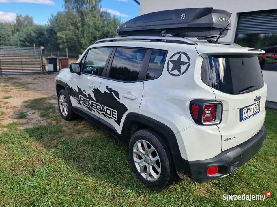 Jeep Renegade 20 MultiJet 4x4 Limited z 2016 215000km zachodniopomorskie Barlinek