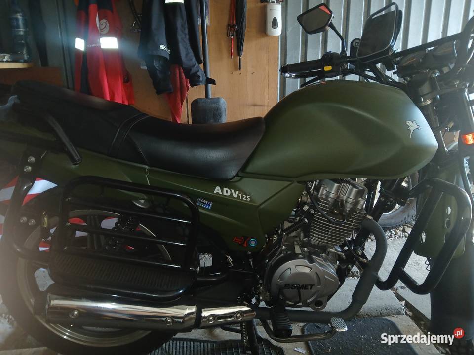 ROMET ADV 125 elektryczny starter Katowice