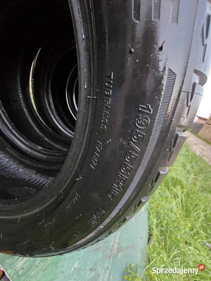 Komplet Opon Letnich Bridgestone 19555R16 91V V do 240 km/h Strzelce Krajeńskie