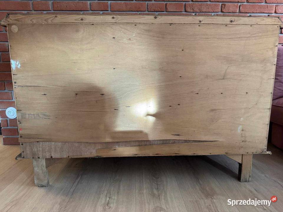 Zabytkowa komoda regał kredens Zdobiona XX Wiek mazowieckie Przasnysz