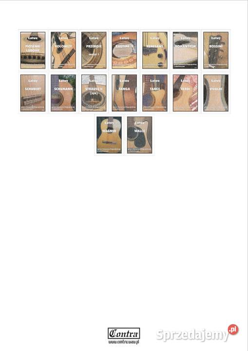 Łatwa Muzyka Filmowa zeszyt 1 na gitarę