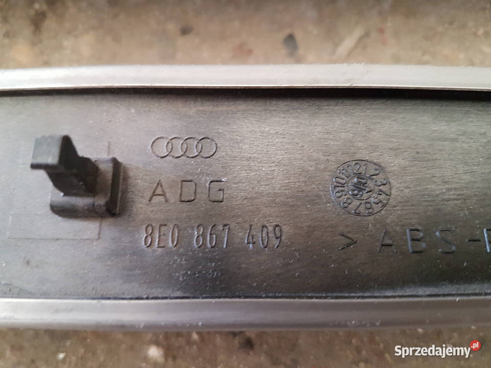 AUDI A4 B7 LISTWA DRZWI LEWA PRZOD 8E0867409 Turek