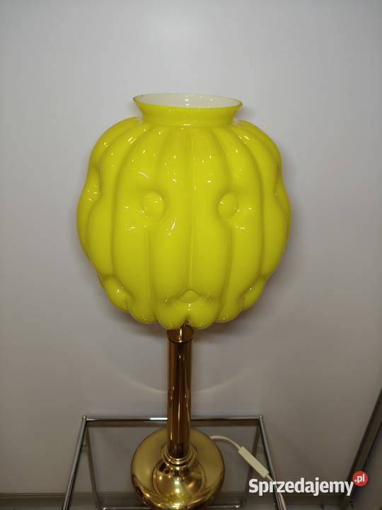 Lampa stołowa Art Deco lata 60 vintage pop art Lampy Kalisz