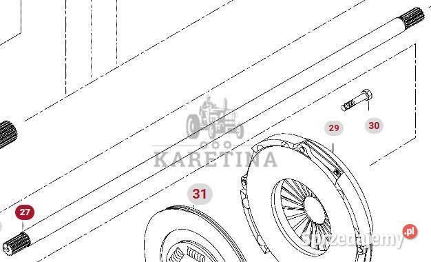 Valtra 8150 Skrzynia Biegów Wał Wałek Półoś