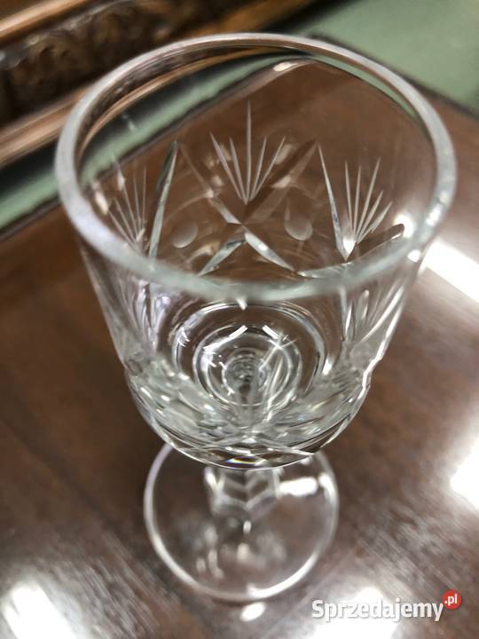 Kryształowe Kieliszki do wódki Porcelana i szkło Ząbki