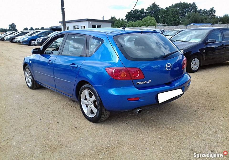 Na sprzedaż Mazda 3 niebieski Strzegom Sprzedajemy.pl