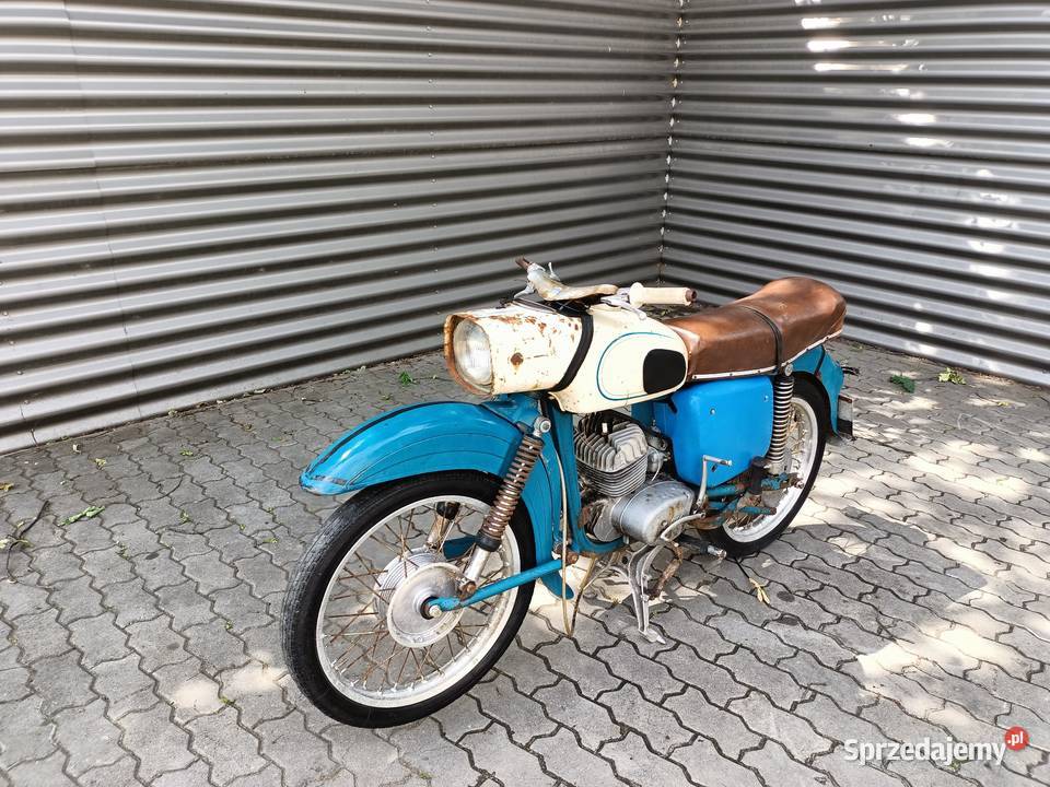 Mz es125 trophy 1969 brak dok do remontu Sulejówek