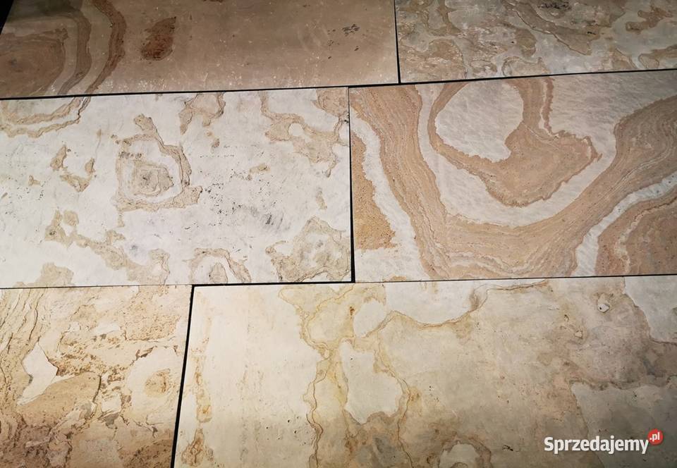 Fornir kamienny okładzina kamienna na ścianę Tan dolnośląskie