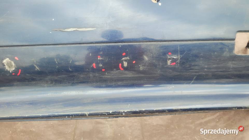 BMW 5 E60 SEDAN ZDERZAK TYLNY TYŁ 51127033707 osobowe Ruda Śląska