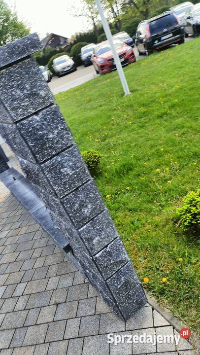 Pustak ogrodzeniowy ogrodzenie łupane bloczek