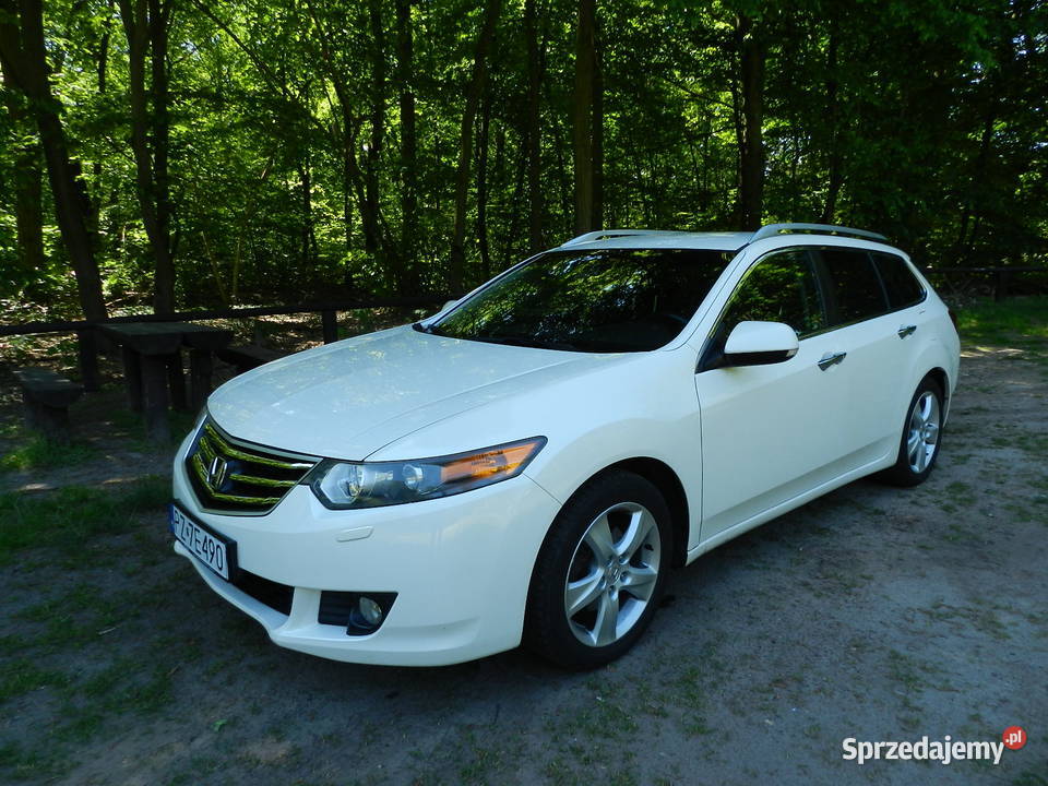 Honda Accord VIII śliczna perłowa SERWISOWANA Puszczykowo