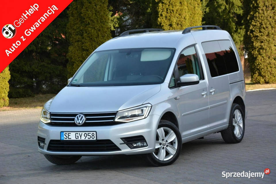 Volkswagen Caddy DSG Ledy Radar ACC Hak Kamera Caddy Ostrów Mazowiecka sprzedam
