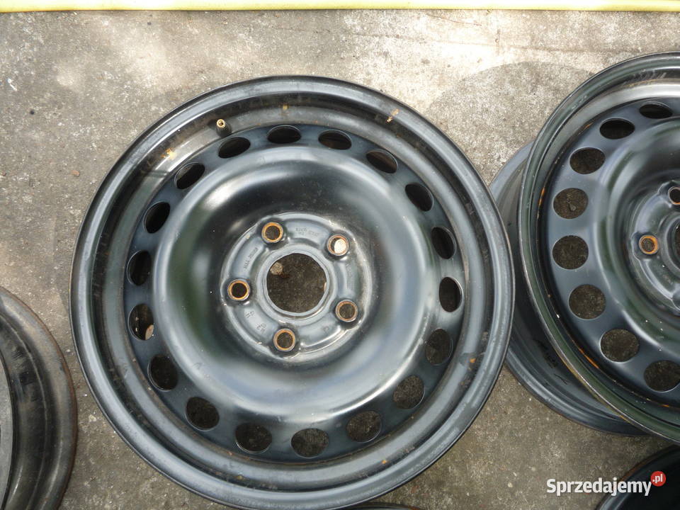 Sprzedam felgi stalowe do VwAudiSkoda 6Jx15 ET Koluszki