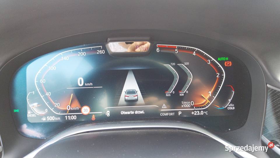 BMW 740d XDrive G11 2021r salon bezwypadkowy Rok produkcji 2021 Gdańsk