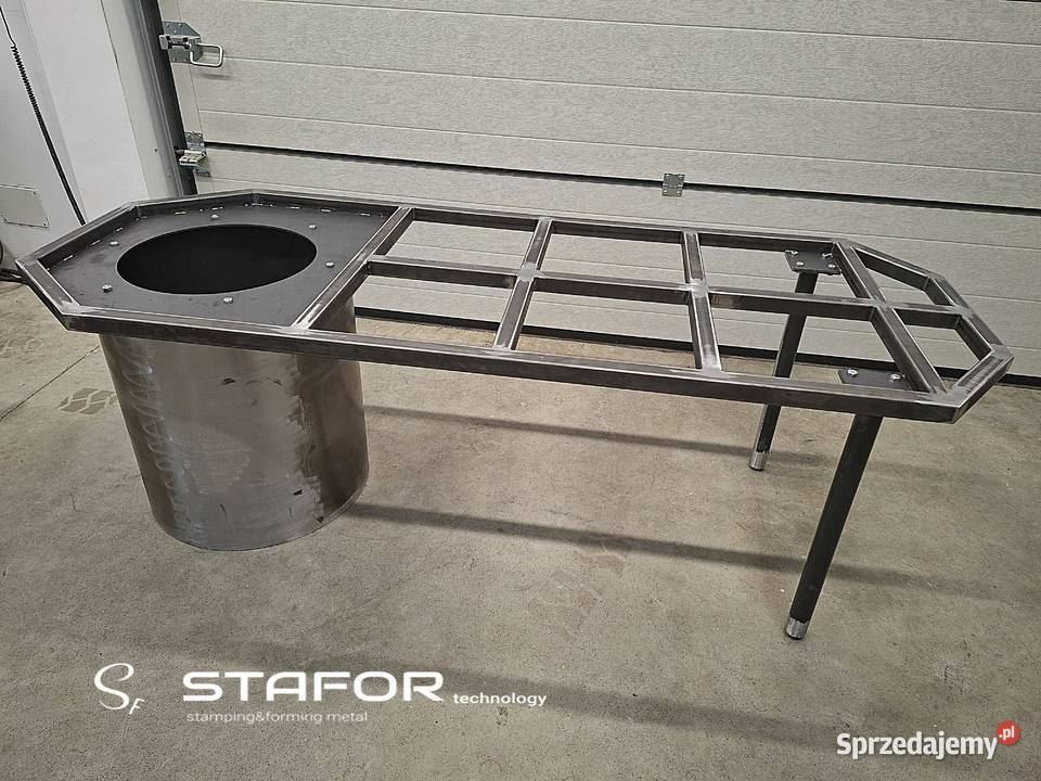 stół walcowy podstawa stołu metalowa Kraków