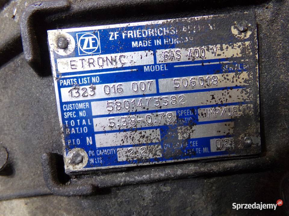 IVECO 23 HPI 14r skrzynia biegow AUT ETRONIC Suków