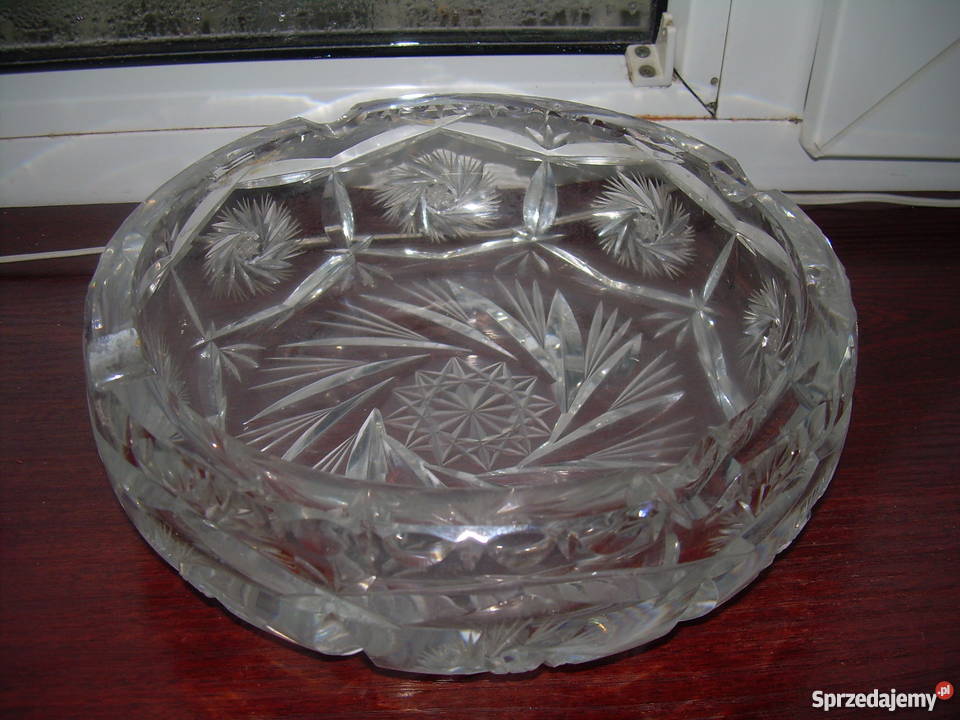 popielnica z lat 60ogromna przezroczysty mazowieckie Warszawa