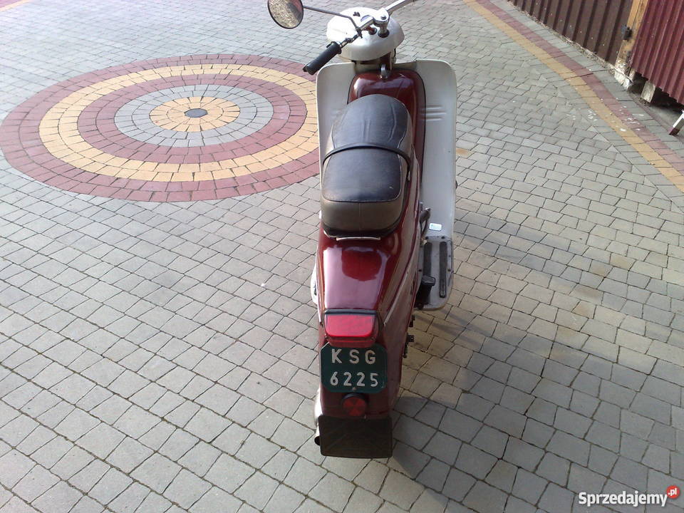 Motorower Jawa 20 z 1972 czerwony podkarpackie Krosno sprzedam