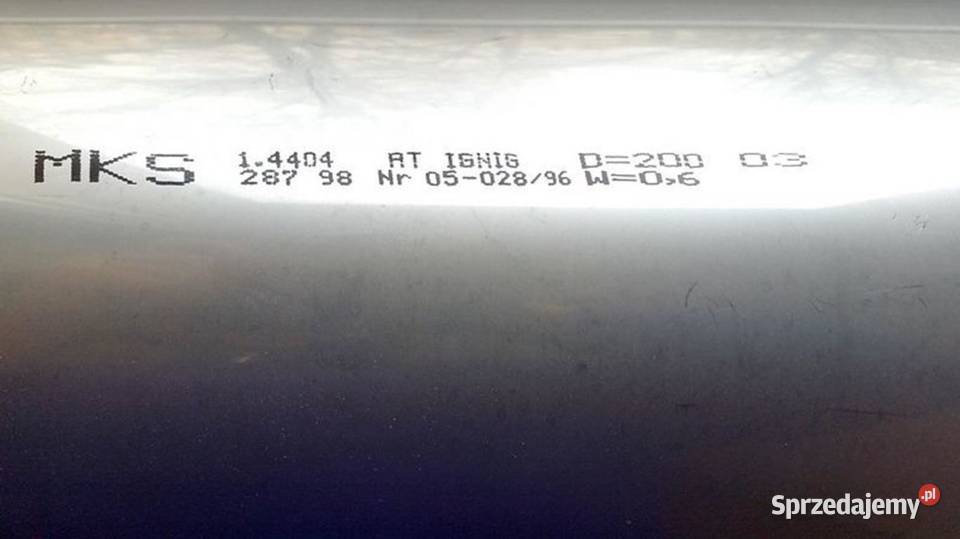 Rury spalinowe kwasoodporne różne wymiary