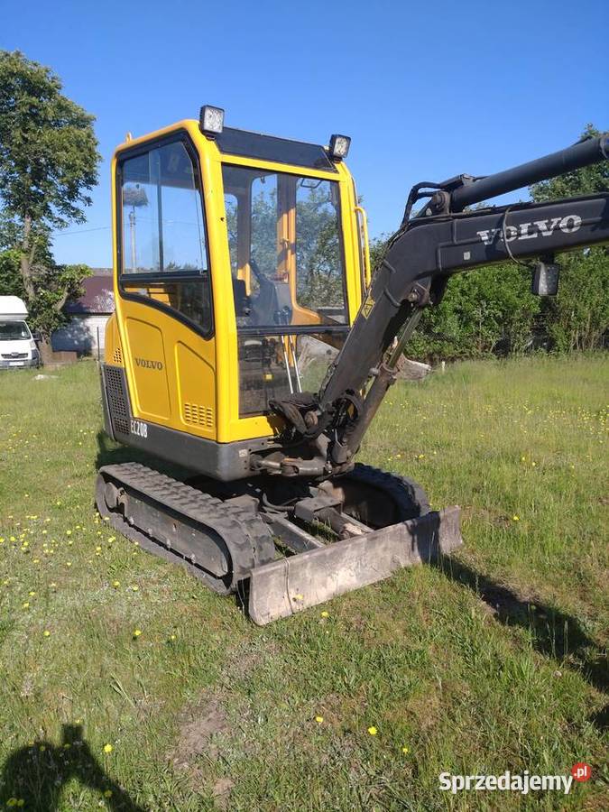 Minikoparka Volvo EC20B pomorskie Łąg