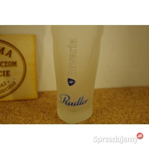 Szklanka Bavaria Radler satynowane szkło