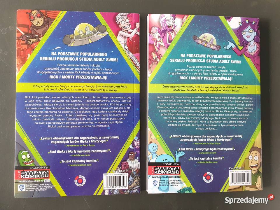 Rick and Morty tom 1 2 pomorskie Gdynia