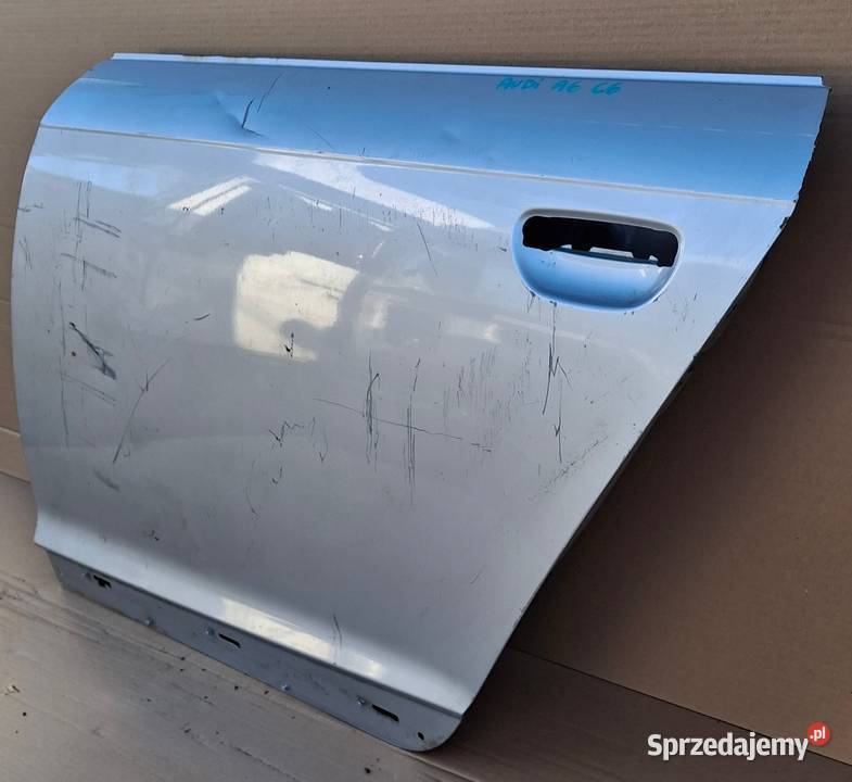 AUDI A6 C6 DRZWI LEWY TYŁ LEWE TYLNE osobowe Motoryzacja Bieleń