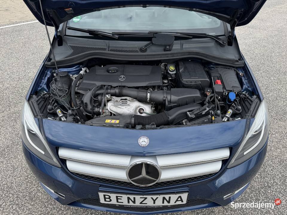 Mercedes B 16 BENZYNA Klimatyzacja Nawigacja