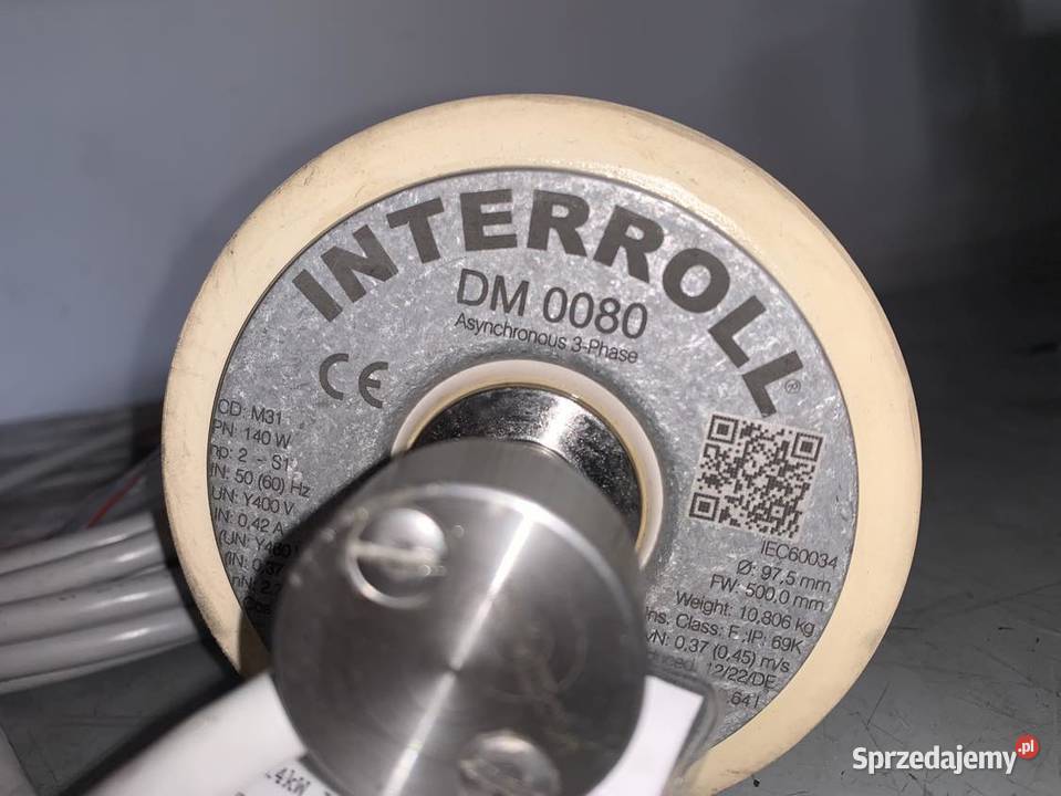 Interroll DM 0080 Drum Motor 140W M31 975 mm x Warszawa