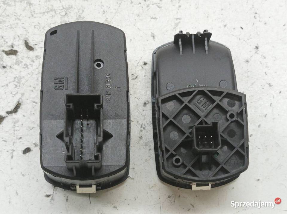 PRZEŁĄCZNIK SZYB KOMPLET LEWY PRAWY 13430017 osobowe