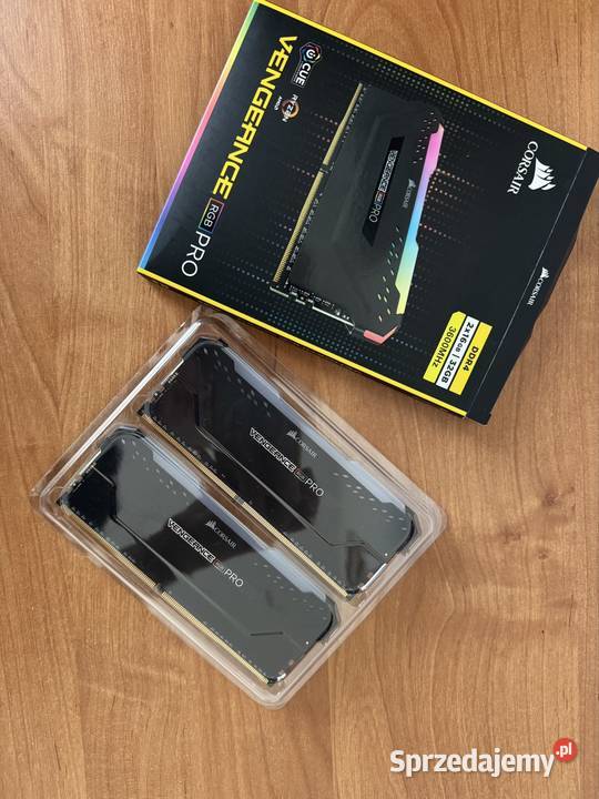 Kości RAM ddr4 Corsair 2x16gb 3600MHZ Wietrzychowice