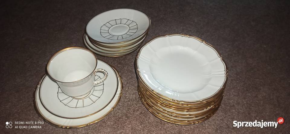 Filiżanka z talerzykiem deserowym BG Kjbenham