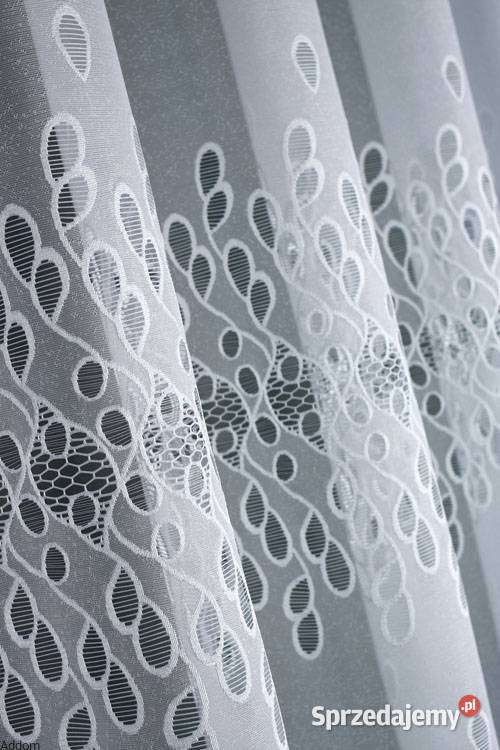 Firana żakardowa haftowana Częstochowa
