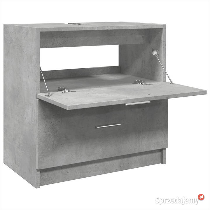 Szafka pod umywalkę szarość betonu 59x37x59