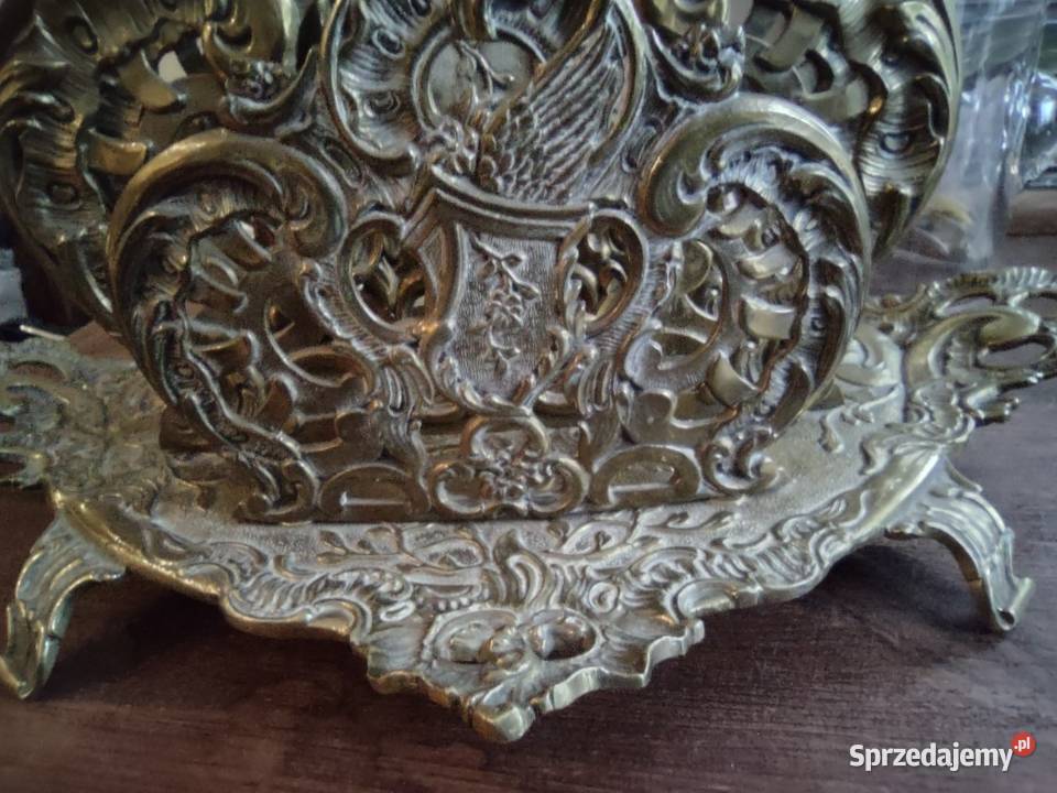 Mosiądz Stary Duży Listowniki Francja Depose wielkopolskie