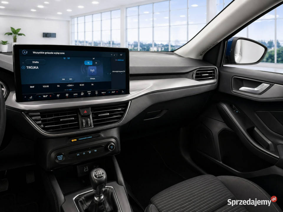 Ford Focus 2023 Titanium X Salon Polska czujnik parkowania podlaskie Białystok