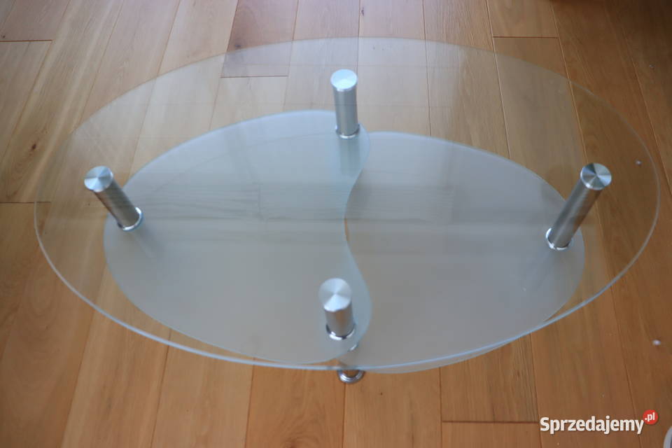Stolik szklany kawowy 55cm Warszawa sprzedam
