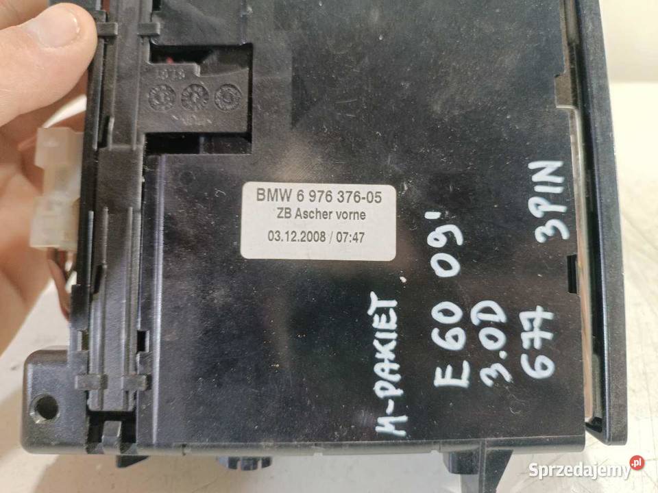 POPIELNICZKA ZAPALNICZKA BMW E61 LIFT 6976376 osobowe Popielniczki